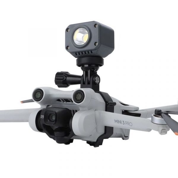 Searchlight with 1 4 Screw Adapter Bracket Holder DJI Mini 3 Pro Drone 1