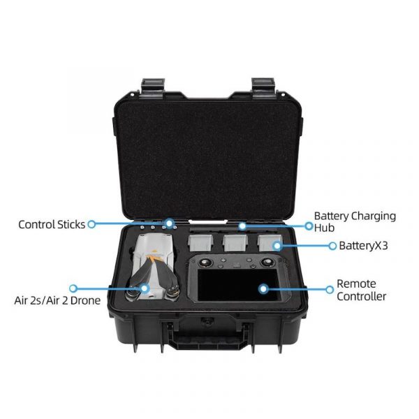 Storage Carrying Waterproof Hard Shell Suitcase DJI Mavic Air 2 2S Drones 3