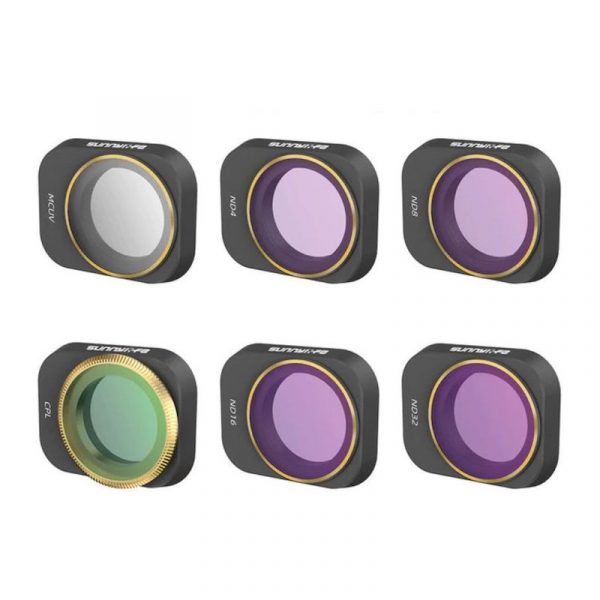 Sunnylife Camera Lens Filters DJI Mini 3 Pro Drone 6PCS