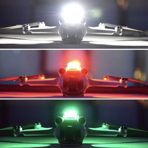 Universal LED Strobe Night Flash Light for DJI Mini Mavic Pro Air Spark Phantom FIMI X8 drones 2