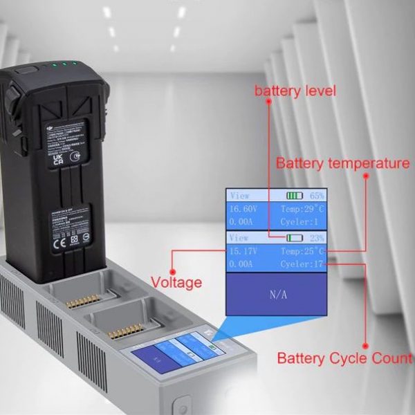 3 in 1 Smart Charging Hub for DJI Mavic 3 Drone 3