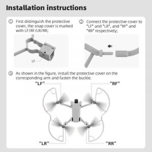 Propeller Protective Guard Bumper DJI Mini 3 Pro Drone 4