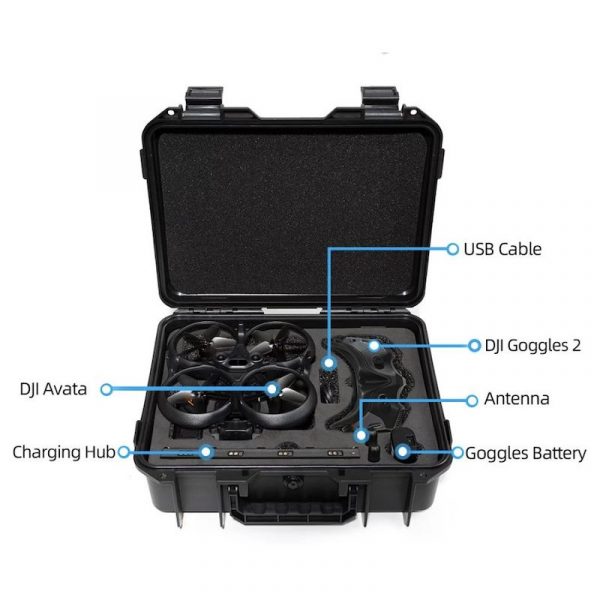 Waterproof Explosion Proof Suitcase for DJI Avata Drone 3